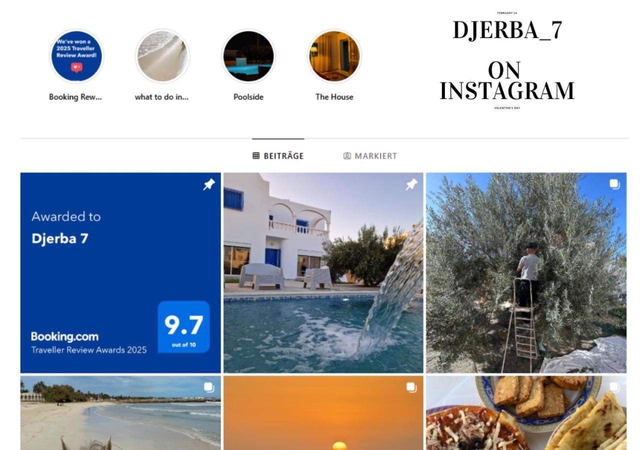 Вилла Djerba 7 Агир Экстерьер фото